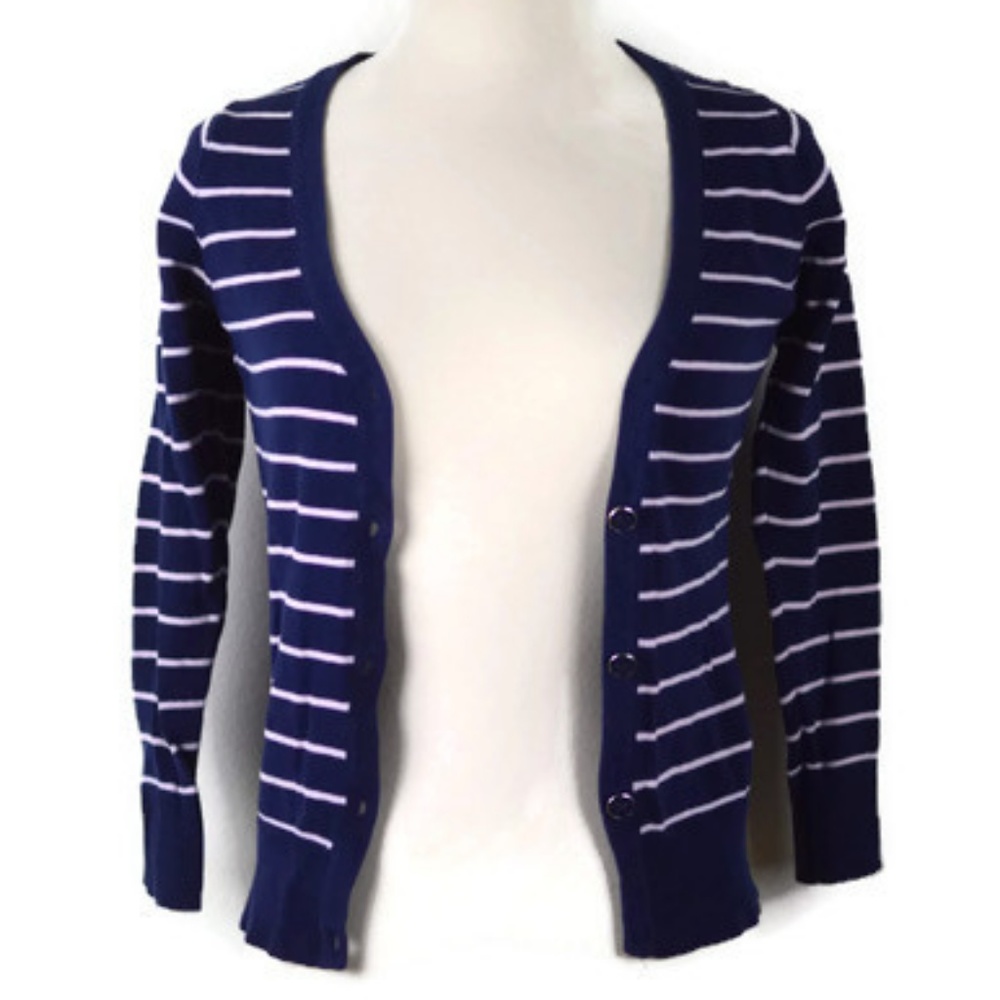 Cherokee Navy Stripes Sweater